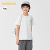 巴拉巴拉童装儿童短袖t恤男女童上衣2025夏速干纯棉 商品缩略图0