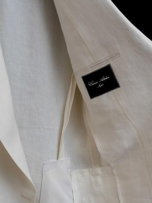 Cesare Attolini 白色亚麻单西 商品图6