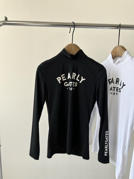 PG原单牛奶丝打底衫，韩国🇰🇷客供面料，弹力大，打球运动必备单品，💕，既防晒又好穿，日常打底穿也很百搭！胸前和袖子有LOGO印花！立体洋气！ 商品图0