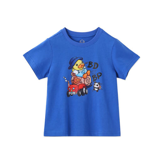 B.Duck小黄鸭童装夏季男女童短T恤110-160 BF2501980 商品图3