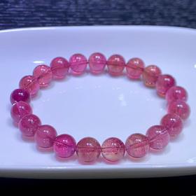 9mm-10mm单圈卢比来碧玺手串