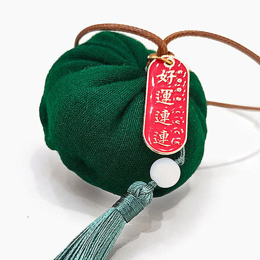 TANGY/天意2025新品复古国风个性时尚网莲蓬包挂件CL252406 商品图2