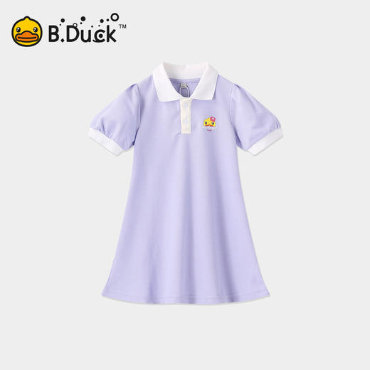 【国潮】B.Duck小黄鸭童装夏季女童连衣裙110-160 BF2580912 商品图1