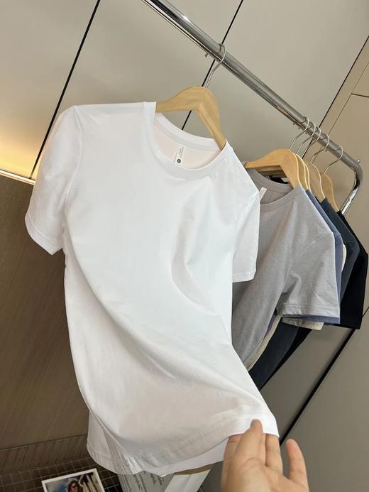 【两件起发货！单件不发，2 件 59 元】斯辰唯佳 鸟家同款 迪桑平纹 情侣排湿吸汗薄荷短袖T恤 B49-bht338 商品图13