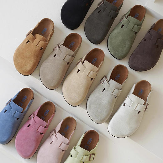 Sacha勃肯鞋|一踩就出门！牛反绒+软木底，舒适好穿，暴走不累 商品图12