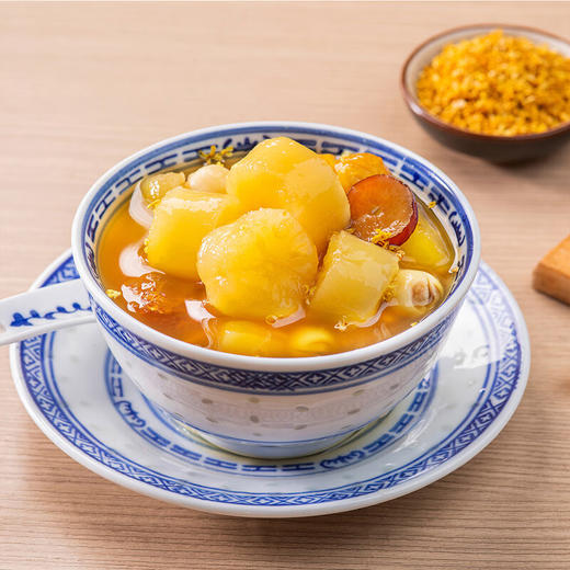 粹品沁采桂花木薯桃胶糖水料1kg 商品图1