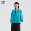 2楼素然轻薄电力纺短袖西服吊牌价2450 商品缩略图0