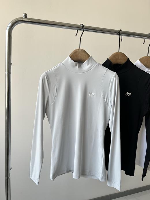 兔耳朵纯原单打底衫🍁🍁，纯原单货，接受任何形式的验货，超级百搭的一款，韩国🇰🇷面料,超有质感，竖条纹和网眼拼接，胸前立体LOGO，后背印花，显瘦又百搭的一款！ 商品图0