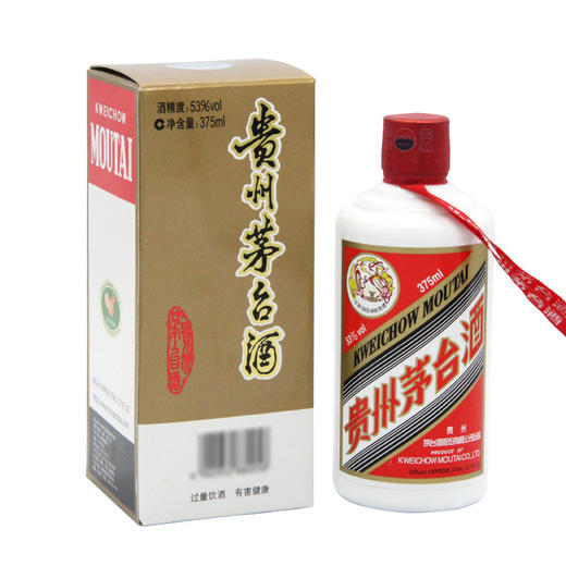 贵州飞天茅台酒375ml 53度 单瓶装酱香型白酒 商品图0