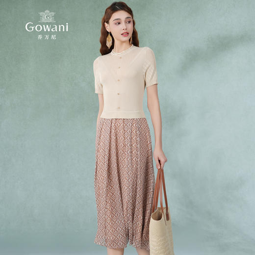 乔万尼假两件拼接连衣裙夏季新款EM2E921 商品图3