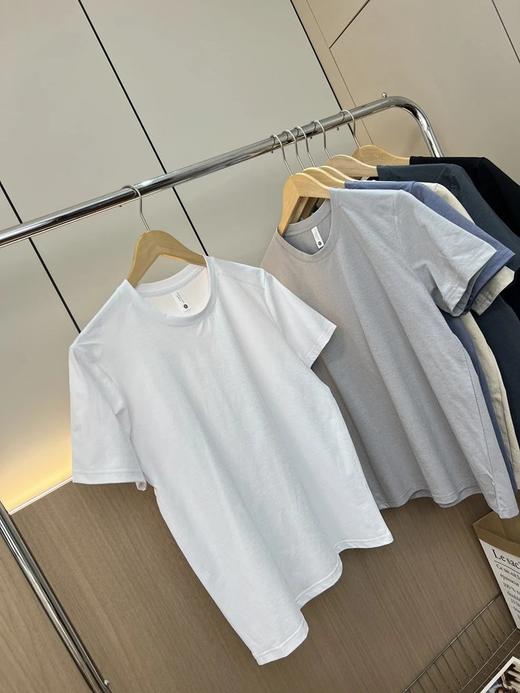 【两件起发货！单件不发，2 件 59 元】斯辰唯佳 鸟家同款 迪桑平纹 情侣排湿吸汗薄荷短袖T恤 B49-bht338 商品图11