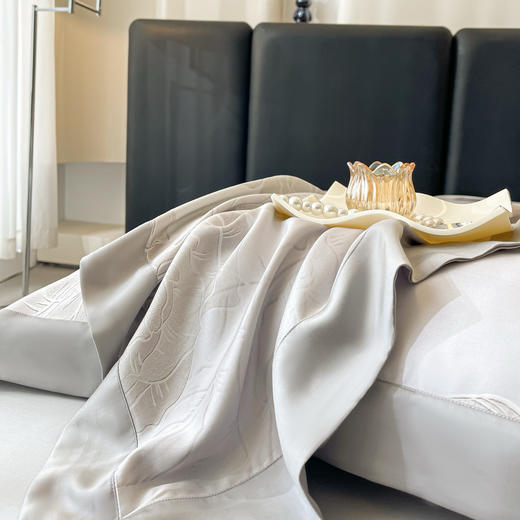 福利款！高奢100S奥地利兰精天丝印花四件套  品牌公司尾单 柔滑垂凉  静谧守护超柔睡眠 商品图9