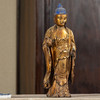 清 木胎金漆释迦摩尼佛像 商品缩略图0