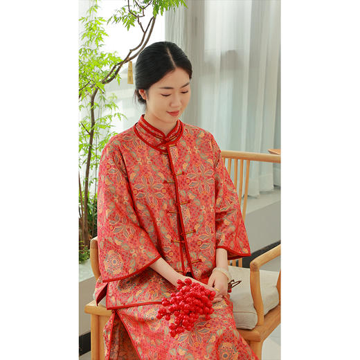 【2025门店同款】套装（外套25705290+连衣裙25707289-和合美美） 商品图1