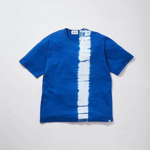 KUON Arimatsu Shibori Tee 京都职人有松絞染色圆领短袖T恤 商品图1