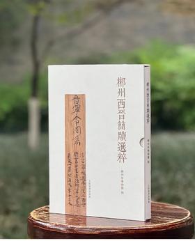 《郴州西晋简牍选粹》，16开，函套装一册,铜版彩印，郴州市博物馆编，上海辞书出版社2025年一版二印，定价：398元，售价：258元