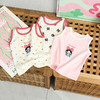 39.9/3件 纯棉莱卡背心A类 夏季薄款卡通印花小孩男女童中小童无袖打底衫 商品缩略图2