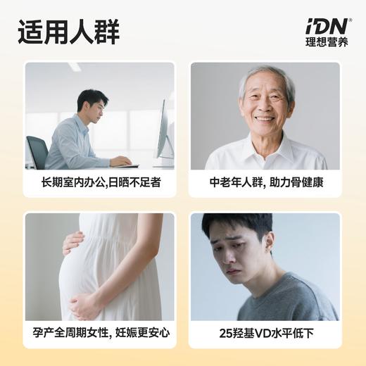 【预售请单独下单 · 5月31号前发出】IDN理想营养 | 阳光能量维生素D3 5000IU 360粒/瓶 大规格（跨境海淘商品不支持7天无理由退换） 商品图4
