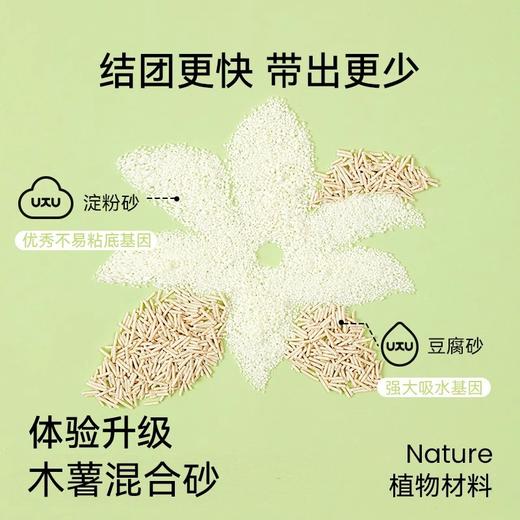 福丸 木薯混合猫砂 2.5kg*4包 商品图3