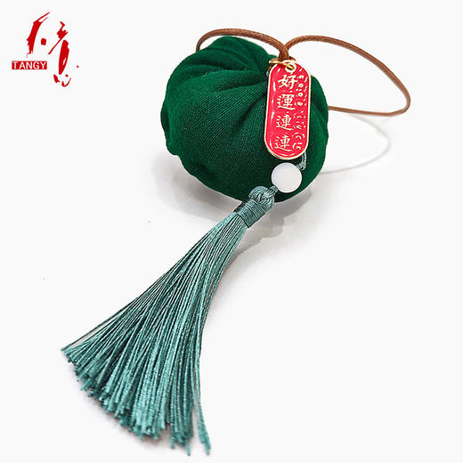 TANGY/天意2025新品复古国风个性时尚网莲蓬包挂件CL252406 商品图0