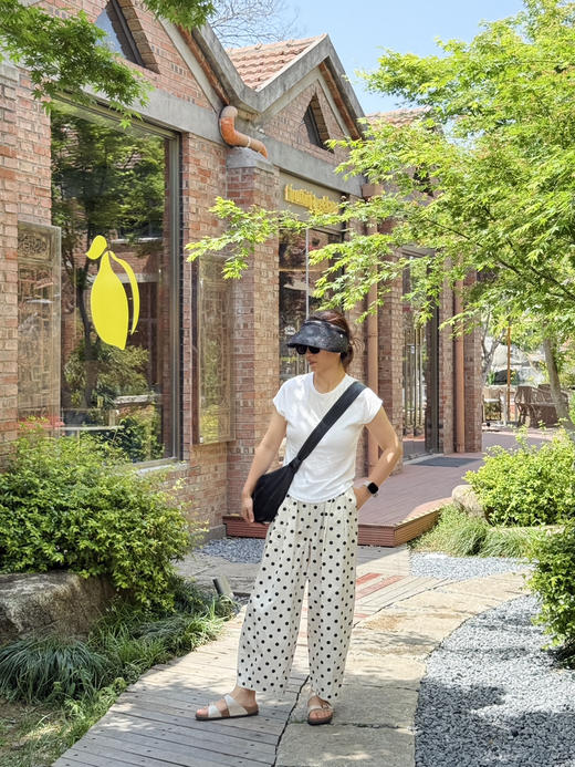 夏季穿搭首选~超薄波点九分BOBO气球裤【包邮+三天无理由tui换】 商品图1