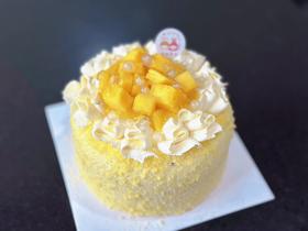 茉莉凤梨奶油蛋糕