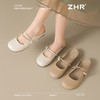 ZHR珍珠拖鞋女2025新款外穿平底网红包头拖鞋气质懒人一脚蹬单鞋 商品缩略图6