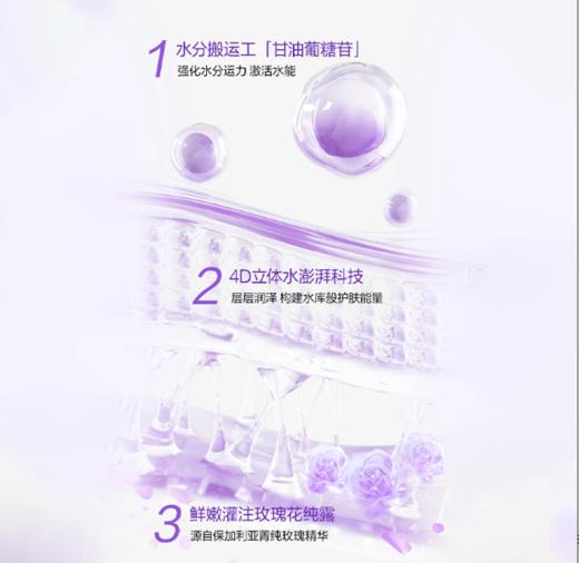 【确认收货后20字以上好评+至少2张图，联系客服领1000贝星币】贝因美-ROSE水光盈润保湿面膜 28mlx5片【1盒装】 商品图3