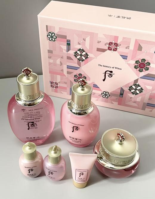 WHOO后 拱辰享水妍三件套免税版/两件套企划版套盒水乳液面霜粉色套装补水保湿 送品牌礼袋 商品图4