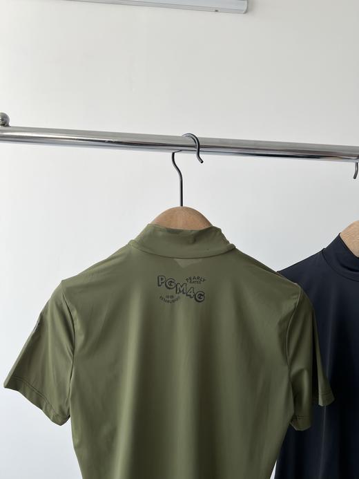 PG原单牛奶丝打底衫，韩国🇰🇷客供面料，弹力大，打球运动必备单品，💕，既防晒又好穿，日常打底穿也很百搭！胸前和袖子有LOGO印花！立体洋气！ 商品图7