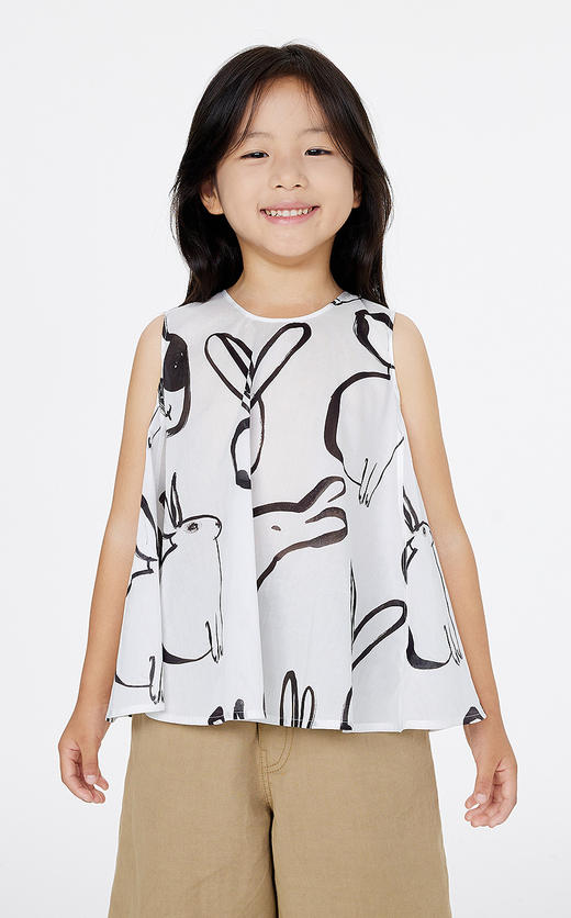 jnby  25年夏款  无袖TOP   1P5211170 商品图9