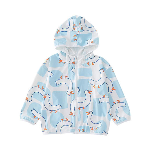 【1件顶5件❗️纤维级原纱防晒衣】1件顶防晒帽+防晒霜+防风衣+防晒伞+防晒袖套！夏季儿童防晒衣防紫外线冰丝凉感男女中小童轻薄外套户外防晒服潮 商品图6