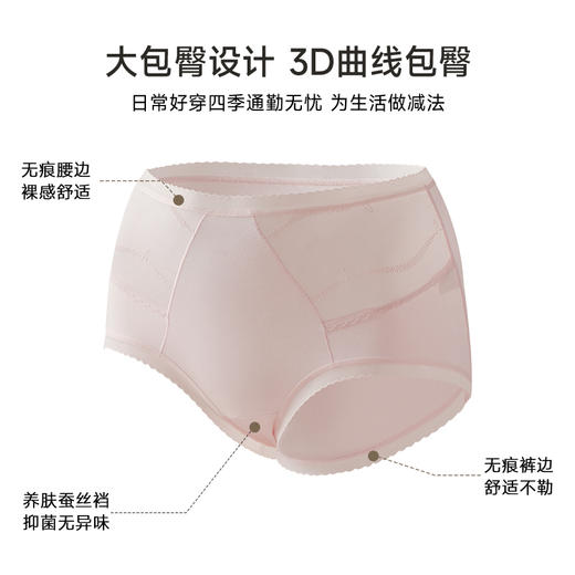 美季美优时尚拼接女士内裤 商品图3