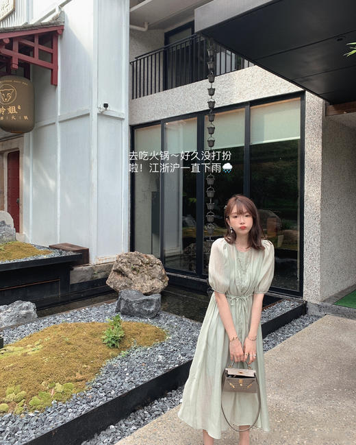 金蘑菇菇【apple of my eye】盛夏的人间烟火～天丝/真丝连衣裙系列 商品图6
