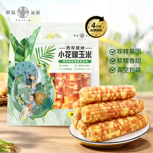 粹品沁采西双版纳小花糯玉米1.5kg 商品图0
