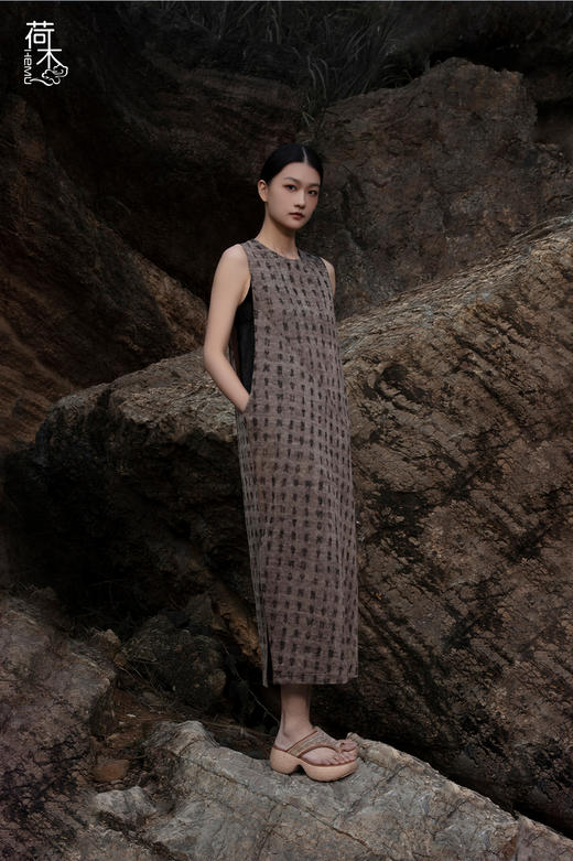 荷木HEMU丨行文·插袋连衣裙 商品图1