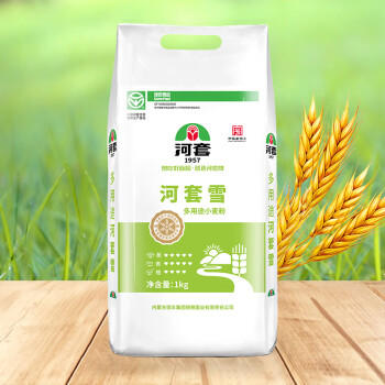 河套多用途粉20斤 中华老字号 小麦面粉面粉馒头粉家用粉 /粮油调味 /面粉 /通用粉 商品图0
