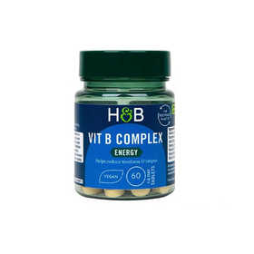 【保税仓】英国HOLLAND&BARRETT荷柏瑞复合维生素B 60片/瓶 效期26.4月