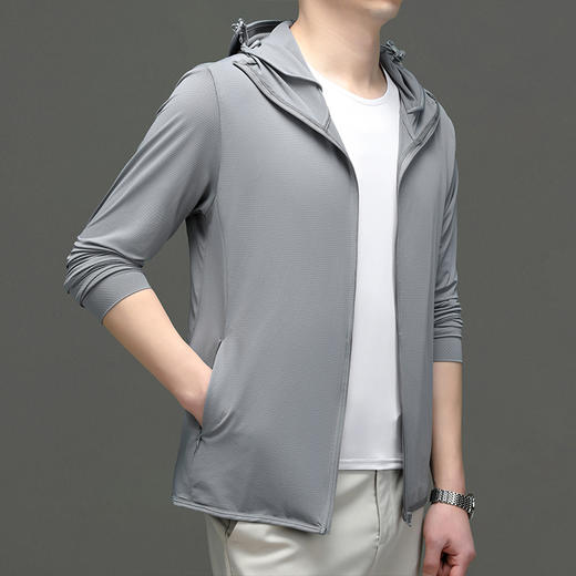 岸纾 休闲宽帽檐可脱卸休闲防晒衣（3色可选） UPF50+防紫外线精选生态面料 柔软舒适 商品图5