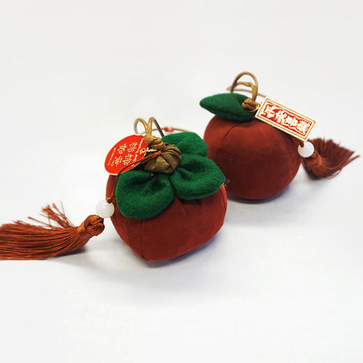 TANGY/天意2025新品民族风国风个性时尚网红柿子包挂件CL252403 商品图2