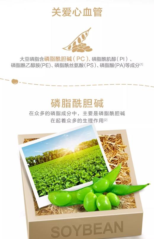 汤臣倍健®大豆磷脂软胶囊84g(700mg/粒*120粒) 商品图3