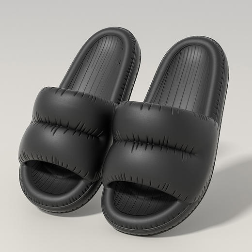 踩屎感拖鞋女夏外穿高级感室内家居洗澡拖鞋防滑不臭脚eva拖鞋夏 商品图9