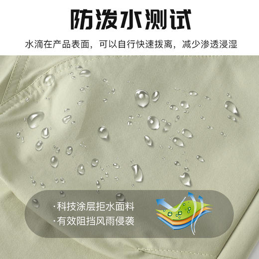 【69秒杀】LUCKY DEER春季男女款速干长裤时尚潮流工装裤 商品图1