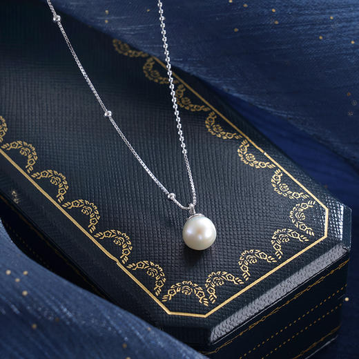 子佩集S925银珍珠套链【YL-5806】纯银项链2503 商品图1