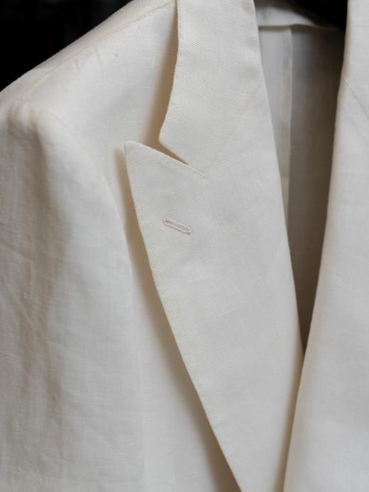 Cesare Attolini 白色亚麻单西 商品图5