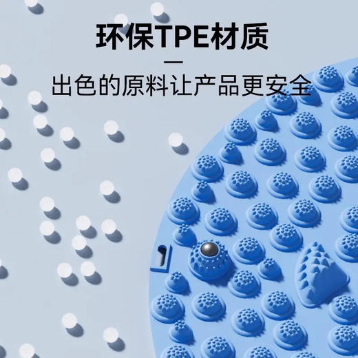 心选丨【足底按摩！踩出健康】加大加厚指压板足底按摩垫脚踩款通经络超慢跑按摩脚垫脚底按摩垫踩趾压板 商品图3