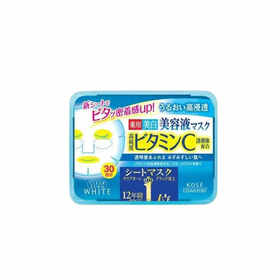 【保税仓】Kose/高丝抽取式面膜蓝色美白30片/盒