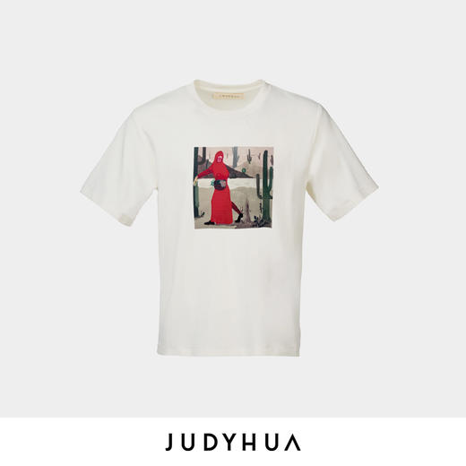 JUDYHUA 汪一联名小红帽系列短袖T恤 商品图0