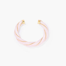 订购8周到｜Aurélie Bidermann-Diana-贝母粉 藤蔓 手镯［法国设计师］