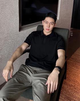 雅鹿高端商务冰感降温六色短袖男士polo衫